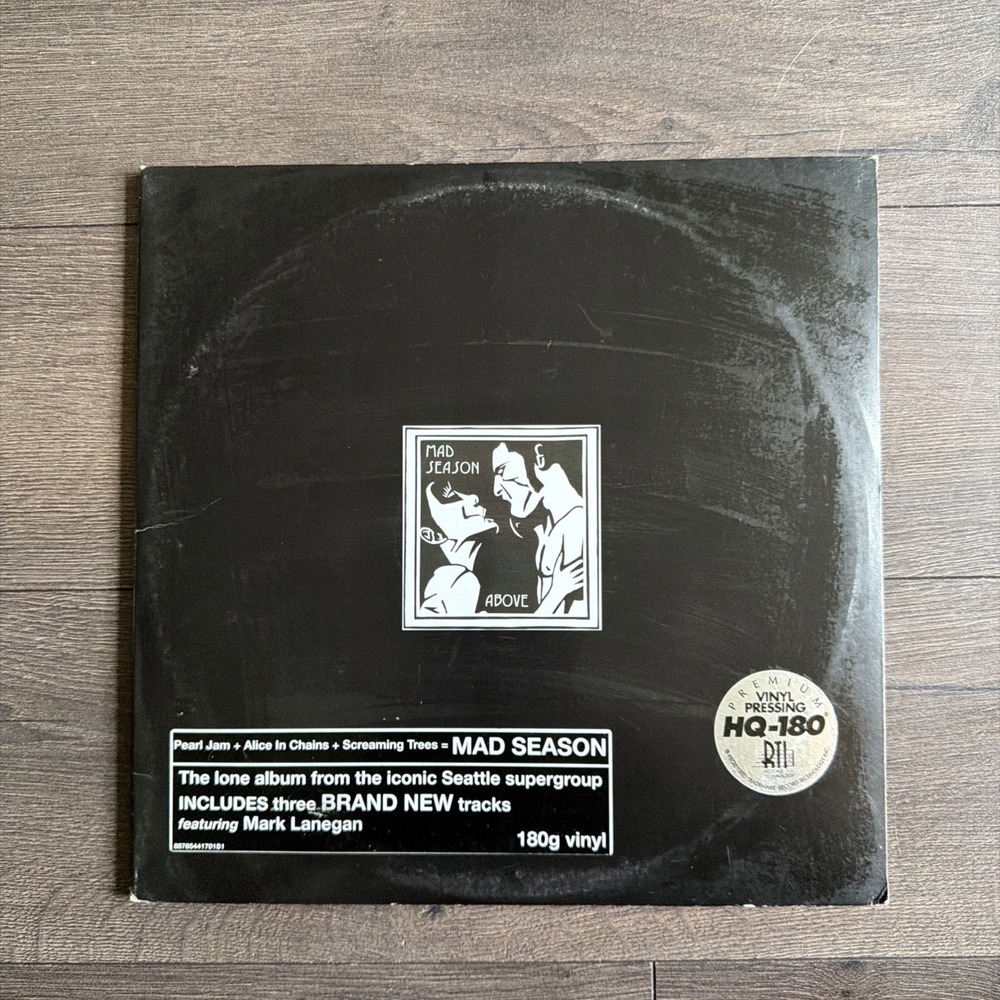 MAD SEASON: Above 2LP 180g Vinyl Alice In Chains Nirvana